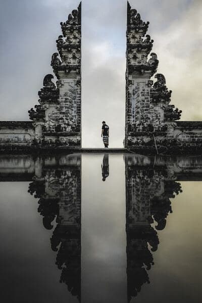 Panoramic sunrise at